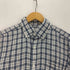 ユナイテッドアローズグリーンレーベルリラクシング UNITED ARROWS green label relaxing フレンチリネン チェックシャツ ボタンダウン メンズ JPN:M